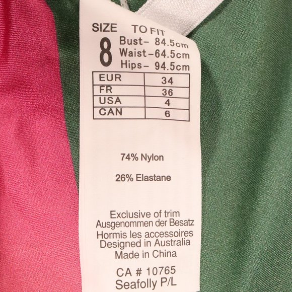 NWT Seafolly x Revolve Modern Art Tube Top in Dalia - Picture 13 of 15